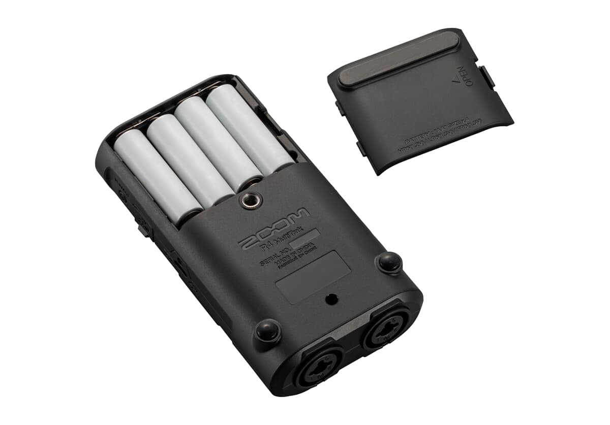Zoom R4 MultiTrak Grabadora multipistas 32-Bit con coma flotante, Stereo Bouncing, 2 entradas combo XLT/TRS, micrófono incorporado, efectos, ritmos, alimentado por pilas e interface de audio USB
