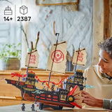 LEGO Ninjago Bounty del Templo - Barco de Juguete Interactivo con Techo Desmontable y 6 Minifiguras Inc. Cole, Zane y NYA - Regalo para Chicos de 14+ Años Fans de El Renacer de los Dragones 71848