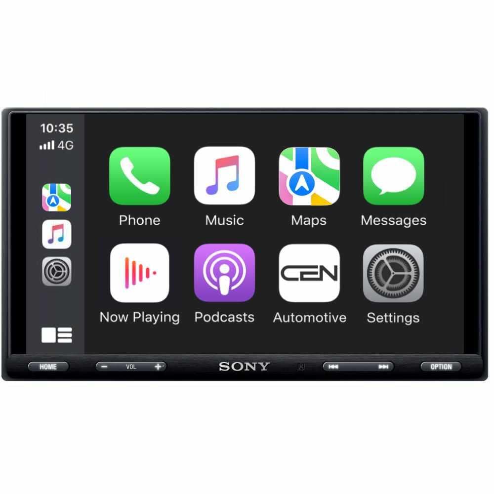 Sony XAV-AX5650 Receptor Multimedia para Coche Dab de 17.6 cm con WebLink Cast, Negro