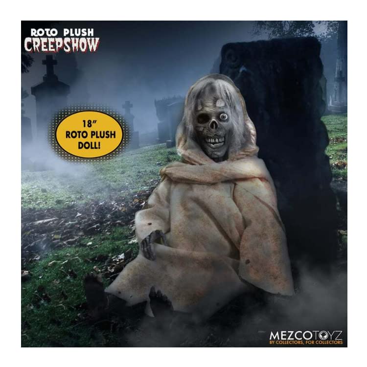 Mezco- MDS Roto Plush Creepshow (1982): The Creep Figura de acción, Color marrón (25518)