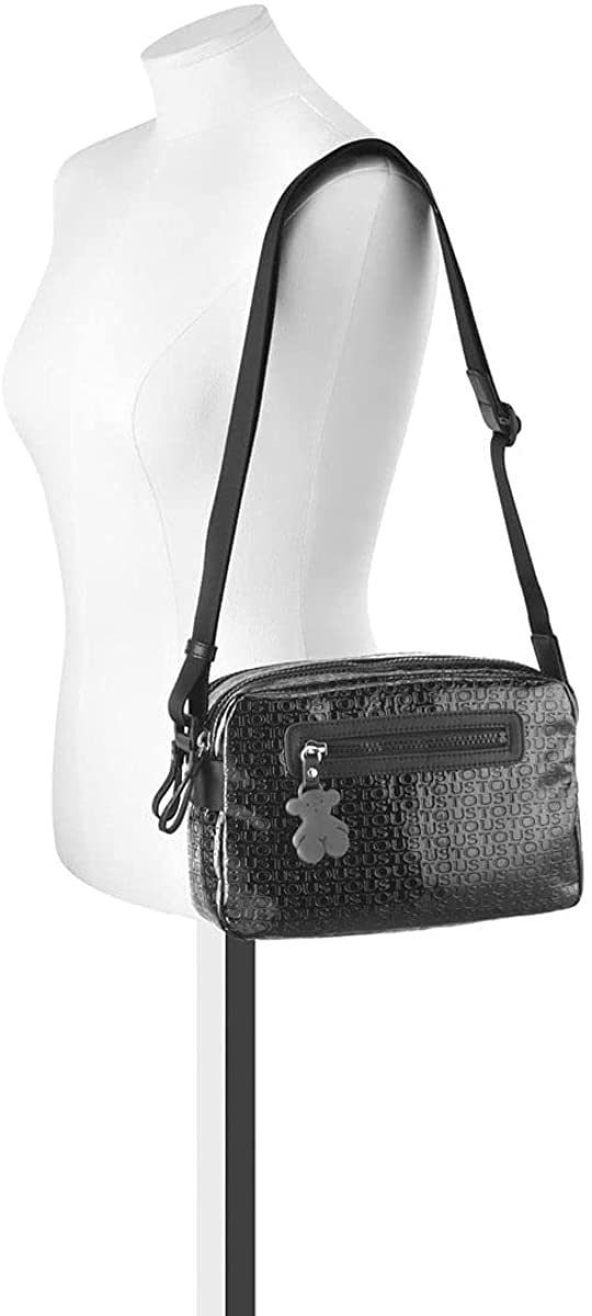 Tous Timila Lindsay, Bolso Bandolera para Mujer, (Negro 195890159), 23x16x7.5 cm (W x H x L)