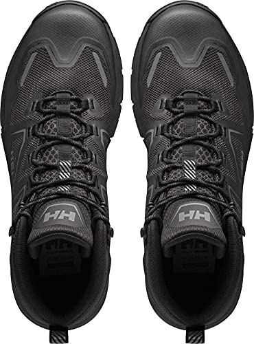 Helly Hansen Hombre Botas de Montaña Cascade Mid Cut, Negro, 45