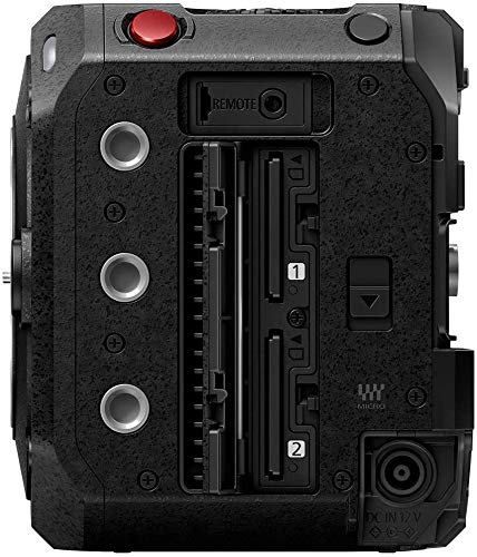 Panasonic Lumix DC-BGH1 - Cámara Box, Montura L, Sensor de Formato Completo de 24MP, transmisión en Vivo, producción de películas, utilizable con Drones, Color Negro