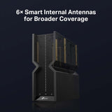 [NUEVO]TP-Link Archer BE550 | Router Wi-Fi 7 BE9300 de Triple Banda | Puertos 2.5 Gbps, EasyMesh, Multi-Link Operation MLO, USB 3.0, Protección HomeShield, Servidor y Cliente VPN, Fácil configuración