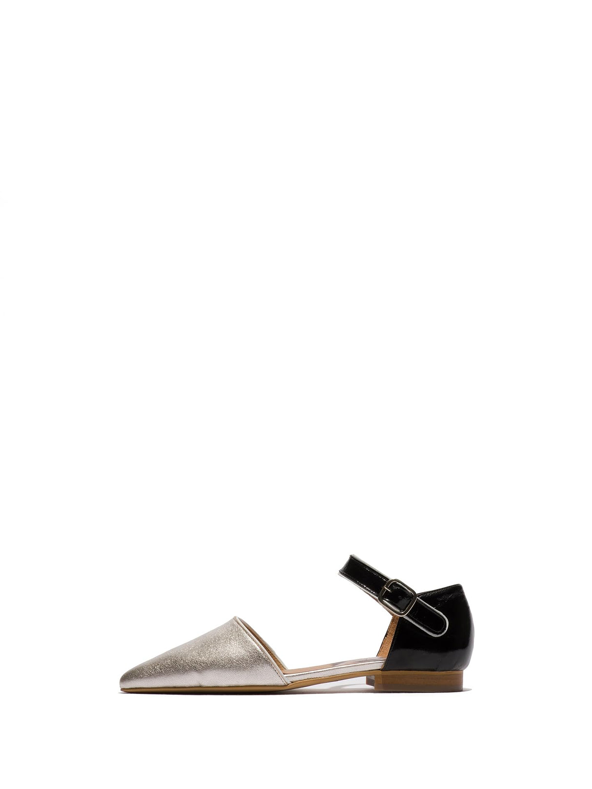 Fly London SARJ266FLY, Ballet Mujer, Silver/Black/White, 39 EU