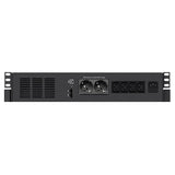 X4 600 RM Plus - Sistemas de alimentación ininterrumpida (SAI/UPS), línea interactiVA, 600 VA, 4 IEC tomacorrientes - 2 SCHUKO tomacorrientes (Garantía 2 años)