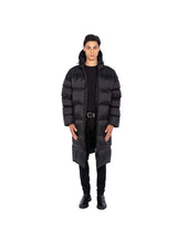 Schott NYC 2190MAX, Chaqueta con Capucha Extra Larga para Unisex adulto, Negro Negro, L