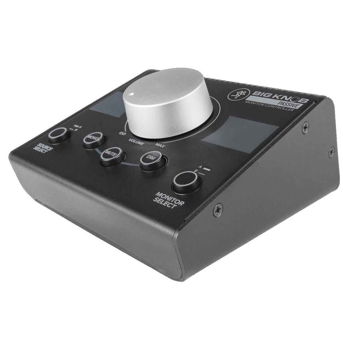 MACKIE Big Knob controlador pasivo de monitores de estudio 2x2 para dos fuentes de audio y dos pares de monitores, no necesita alimentación