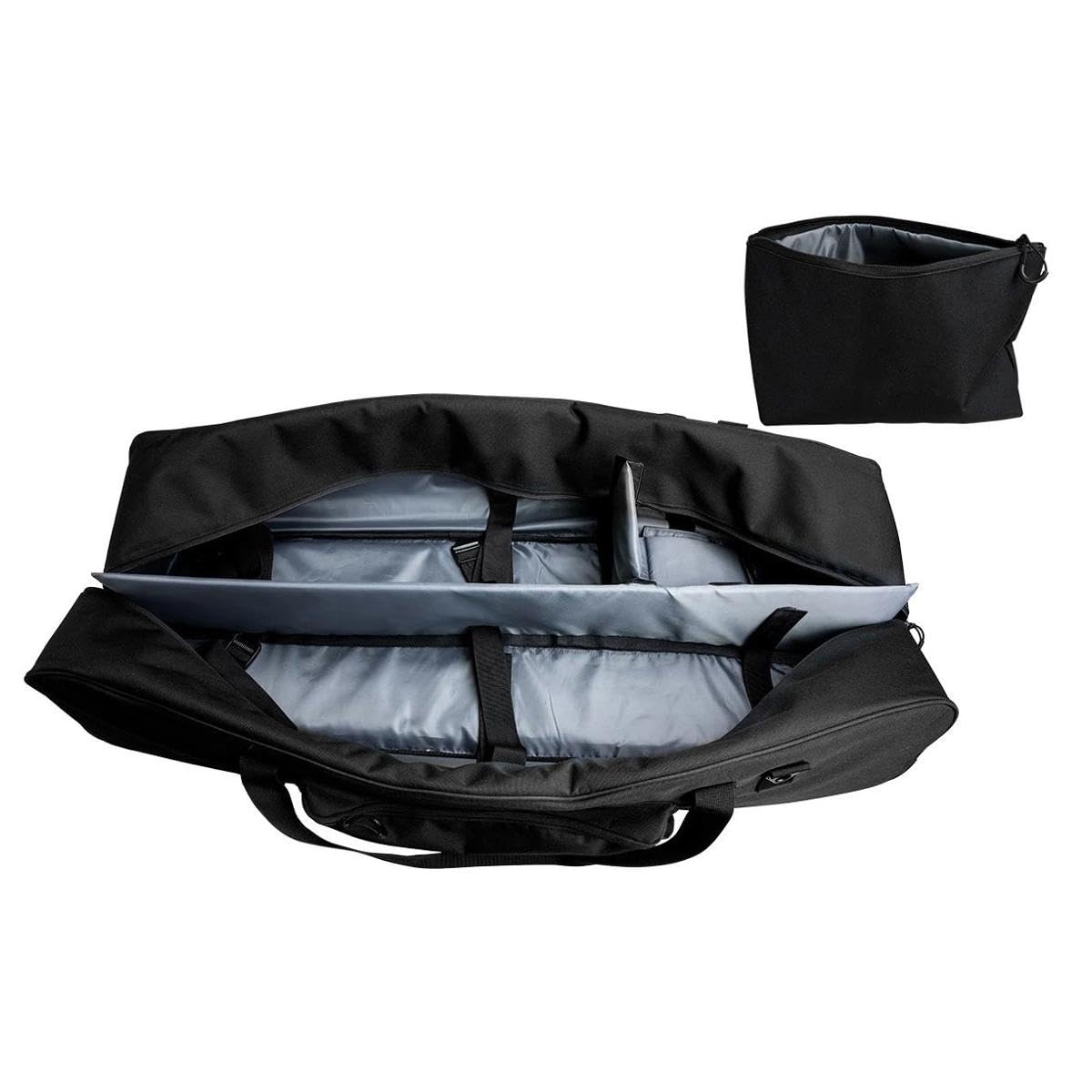 Celestron 94025 Bolsa para kit completo telescopio 40” – Estuche para transporte de telescopio, montura, trípode y accesorios, compartimentos interiores acolchados ajustables y bolsa accesorios, negro