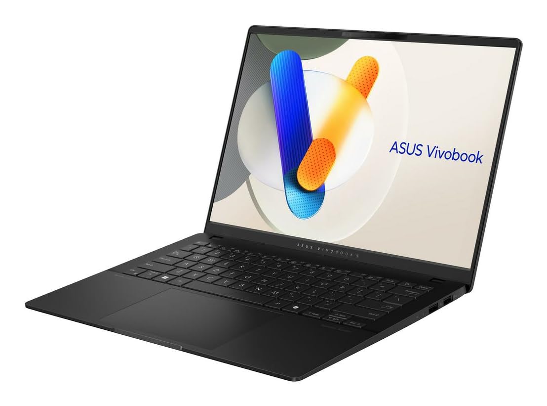 ASUS VivoBook S 14 OLED WUXGA, Portátil de 14", Intel Core Ultra 7, Windows 11 Home, 16GB RAM, 1TB SSD, ARC Graphics, Ordenador Portátil Ligero y Potente, Teclado QWERTY Español, Negro Neutro