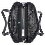 Calvin Klein Bolsa de Triple Compartimento Adeline para Mujer, Marrón/Caqui/Negro, Talla de un Talla