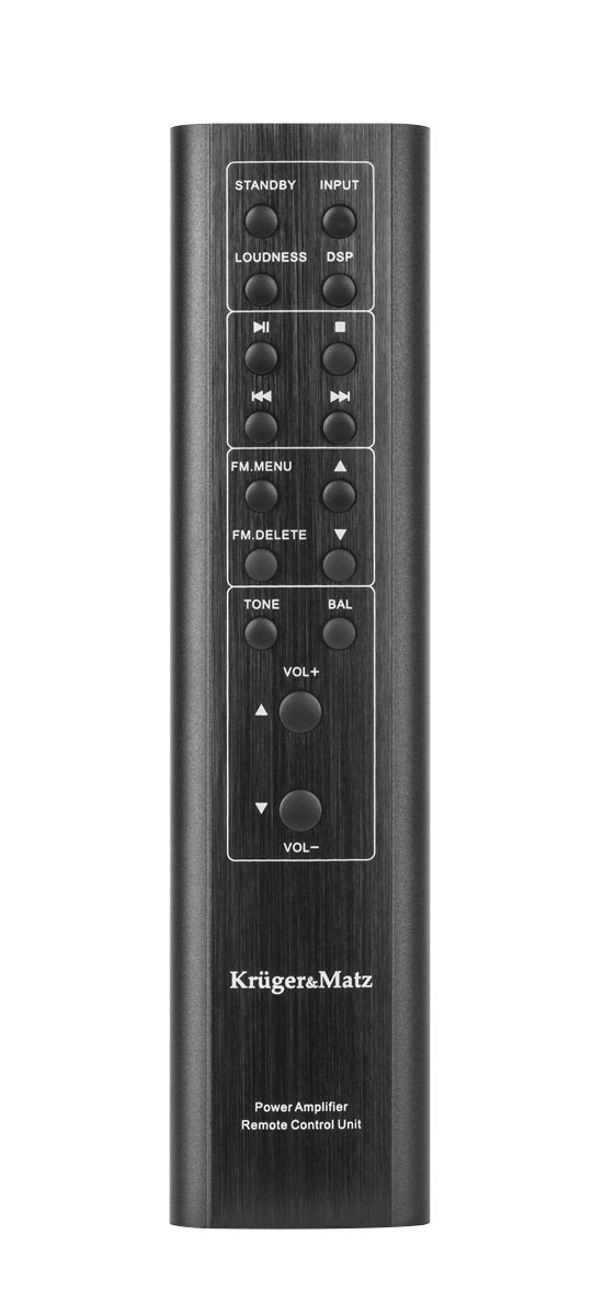 Krüger&Matz KM0512B Passion Set 2.0 - Altavoces Activos (250 W), Color Negro