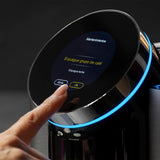 Cecotec Cafetera superautomática Táctil Cremmaet Spin. 1450W, 19 Bares, Pantalla TFT, Sistema Thermoblock, Limpieza Automática, Depósito de 290g de Café en Grano, 1,5L de Agua y 600ml de Leche