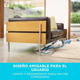 BLACK+DECKER Mopa a Vapor con Cable 1300W 12 Accesorios, Blanco/Azul Cielo, FSMH1321JSM-QS