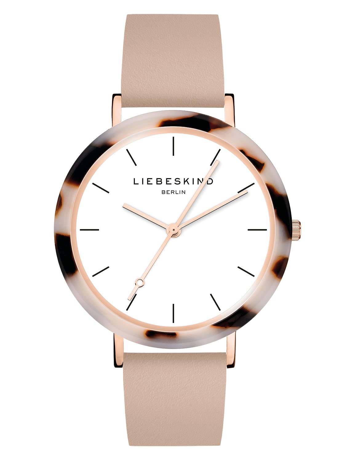 Liebeskind LT-0183-LQ, Reloj Mujeres, Beige, 37 mm