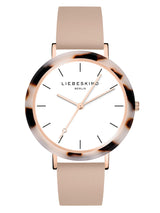 Liebeskind LT-0183-LQ, Reloj Mujeres, Beige, 37 mm