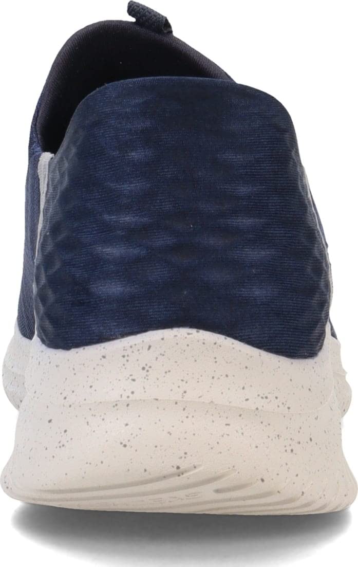 Skechers - Zapatillas Ultra Flex 3.0 sin Cordones para Hombre, Marino, 10.5 Wide