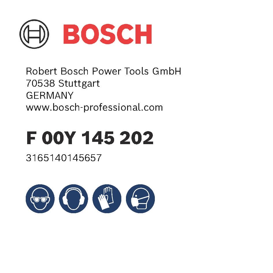 Bosch F 00Y 145 202 - Corona perforadora hueca SDS-max-9-150 x 310 x 430 mm (pack de 1)