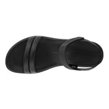 ECCO Flowtedge LX, Sandalias con tacón Mujer, Color Negro, 38 EU