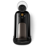 Cafetera de Cápsulas L'OR Barista – Doble Shot, Reconocimiento Dual de Cápsulas, 19 Bares, Nespresso, Bandeja de Goteo Ajustable, Tamaños de Café Personalizables LM8012/66, 1,1 l