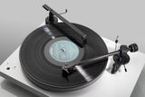 Pro-Ject Sweep It E - Escoba con Cepillo para Pelo Natural, Color Plateado