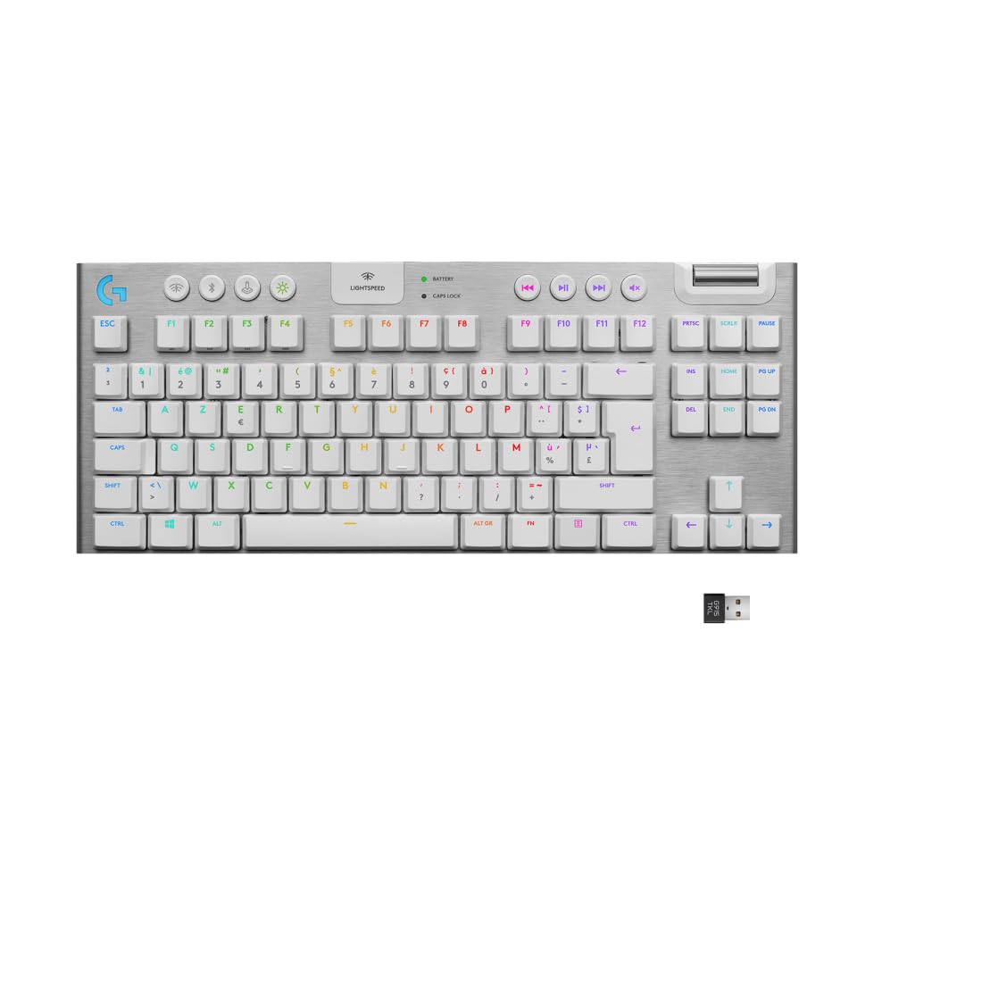 Logitech Teclado Gaming Mecánico Inalámbrico con teclas GL-