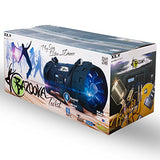 XX. Y P de 137j Altavoz Bluetooth Boom Box (NFC) con Radio FM Integrado, Entrada de batería/Audio para micrófono/Instrumento Musical/Reproductor MP3/Puerto USB Negro