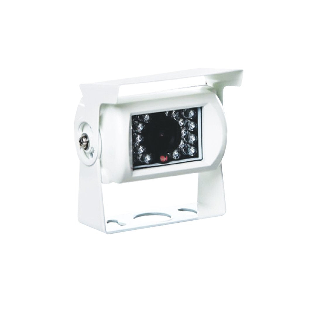 Beeper RA102W4QUAD Cámara Trasera para Aparcamiento con 4 cámaras y Pantalla de 7" 12/24v, Blanco
