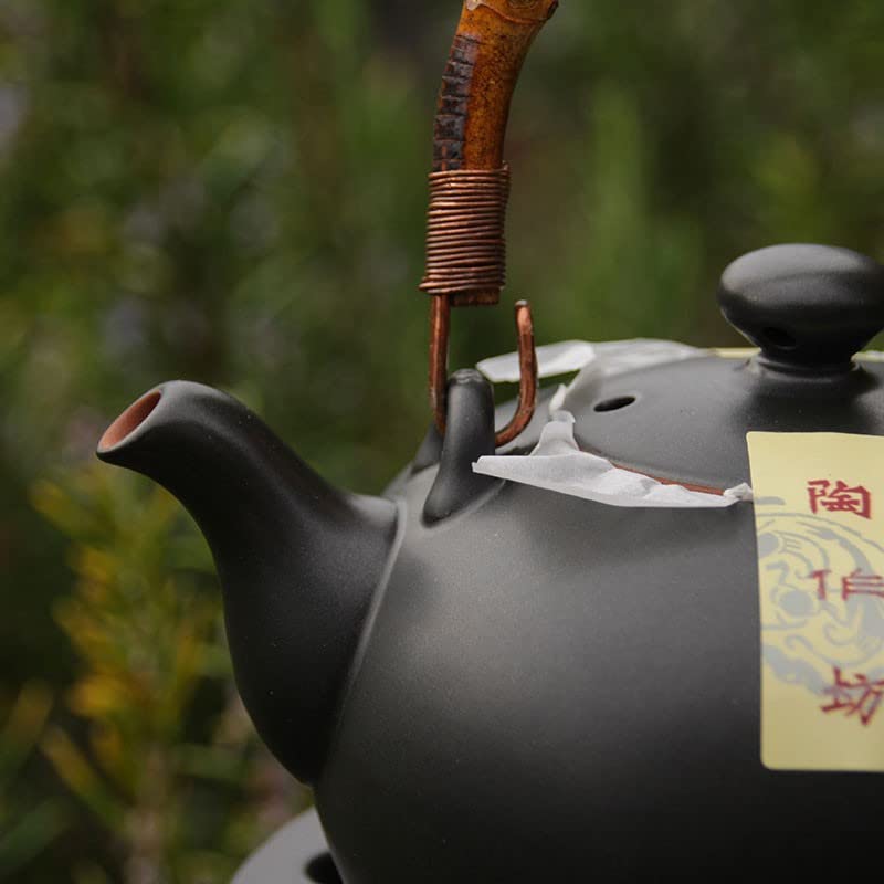 Tea Soul | Juego de tetera Lin's Ceramic Studio con estufa negra
