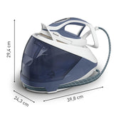 Tefal GV9225 Pro Express Protect - Estación de planchado a vapor (presión de vapor de 7,6 bares, caudal de vapor variable: 140 g/min, golpe de vapor: 550 g/min, colector antical, función de vapor