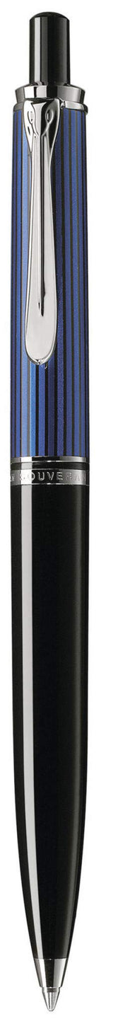 Pelikan - K405 Bolígrafo Souverän con detalles plateados, antracita y negro