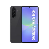 Samsung Galaxy A36 5G 128GB Teléfono Móvil, 6GB RAM, 50MP Cámara, Negro, Garantía del Fabricante 3 Años + 1 Año Extra