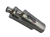 Escape GPR Smc 660 2005/2006 Classic Titanio Oval Par de terminales de escape homologados, suministrados con db asesinos extraíbles y accesorios específicos