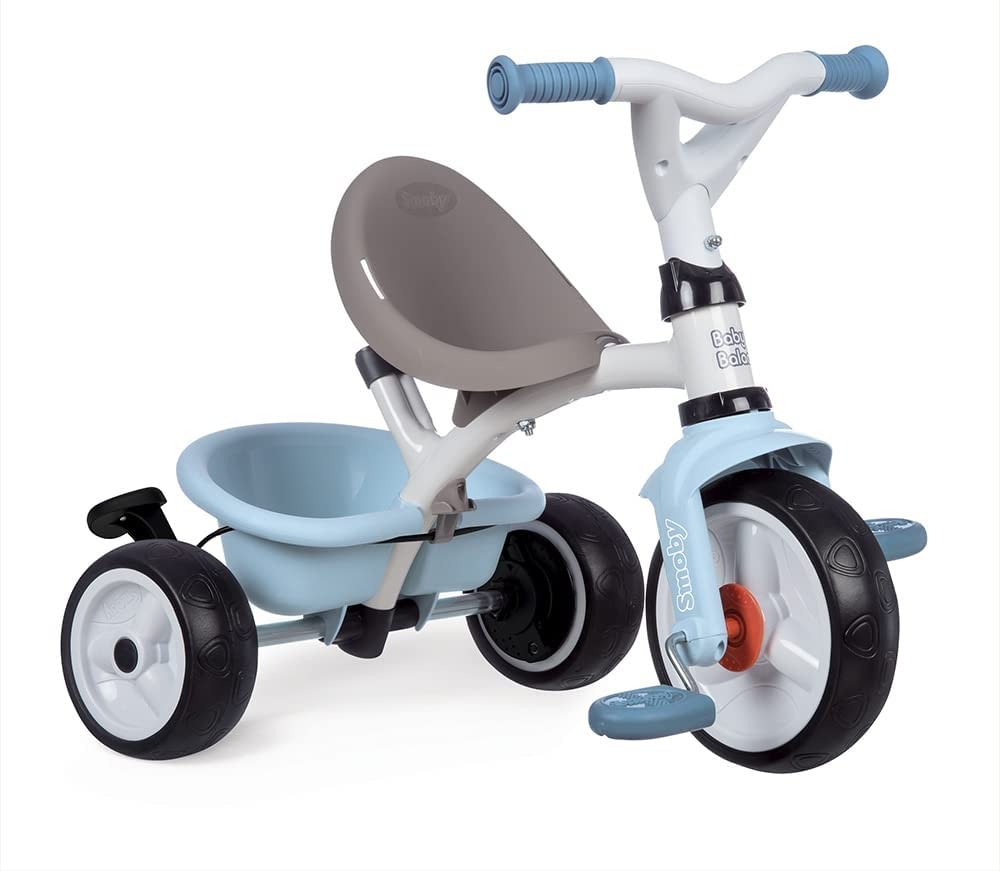 Smoby- Triciclo Baby Balade Azul (741400)