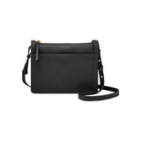 Fossil Taryn bolso de mujer, bandolera de piel negra, L: 24,1 cm, A: 5,7 cm, A: 18,4 cm, ZB1894001