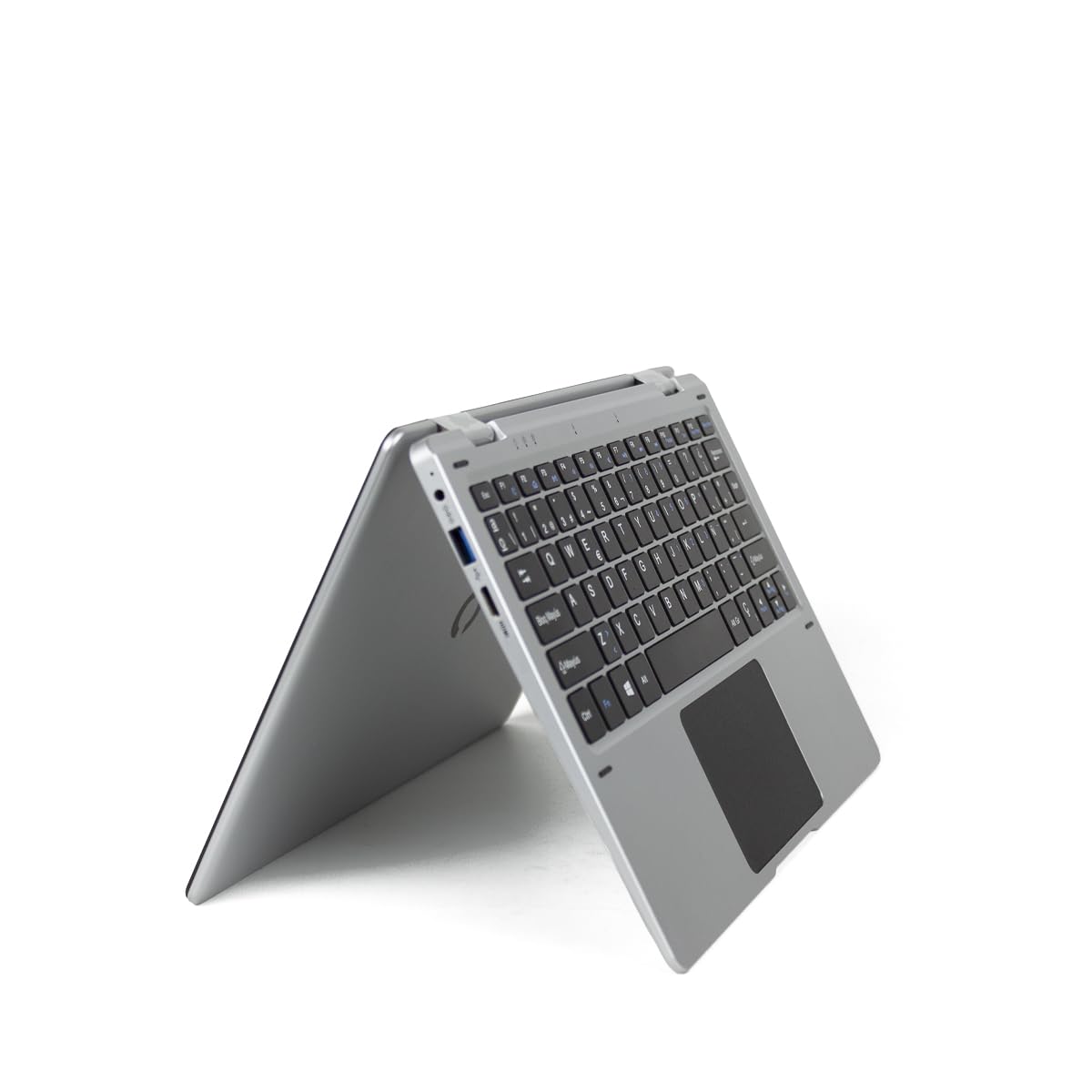 PRIXTON Ordenador Portátil Convertible Flex Pro con Pantalla Táctil de 11.6”, Windows 11 Home, Procesador Intel Celeron N4020, Memoria 4GB RAM / 128GB, Teclado en Español