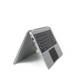 PRIXTON Ordenador Portátil Convertible Flex Pro con Pantalla Táctil de 11.6”, Windows 11 Home, Procesador Intel Celeron N4020, Memoria 4GB RAM / 128GB, Teclado en Español