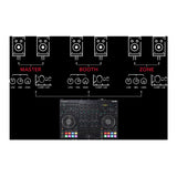 Controlador de DJ Roland DJ-707M — Una consola de sonido con livestreaming integrado