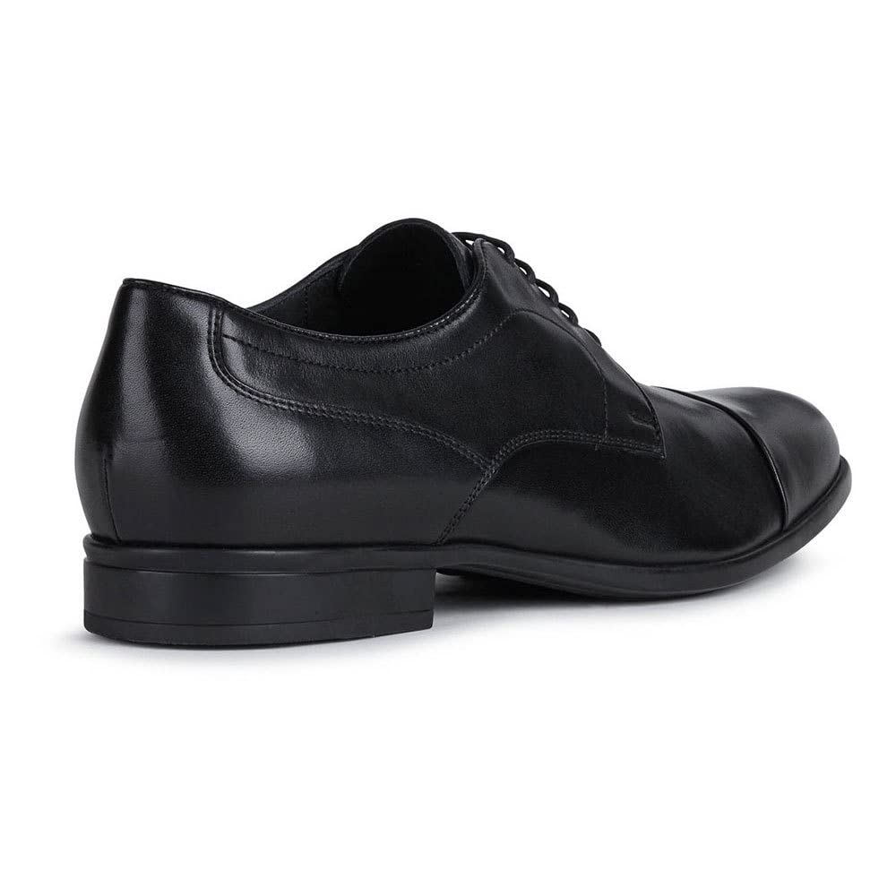 Geox U Iacopo A, Zapatos para Hombre, Negro (Black), 45 EU