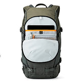 Lowepro Flipside 350 AW - Mochila para Cámara Fotográfica DSLR y varias Lentes, Bolsa para la Cámara, la Tablet, Accesorios de Fotografía, Trípode - Color Gris