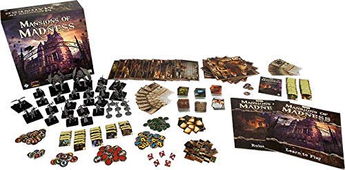 Fantasy Flight Games, Mansions of Madness Second Edition , Board Game , Ages 14+ , 1-5 Players , 120-180 Minute Playing Time