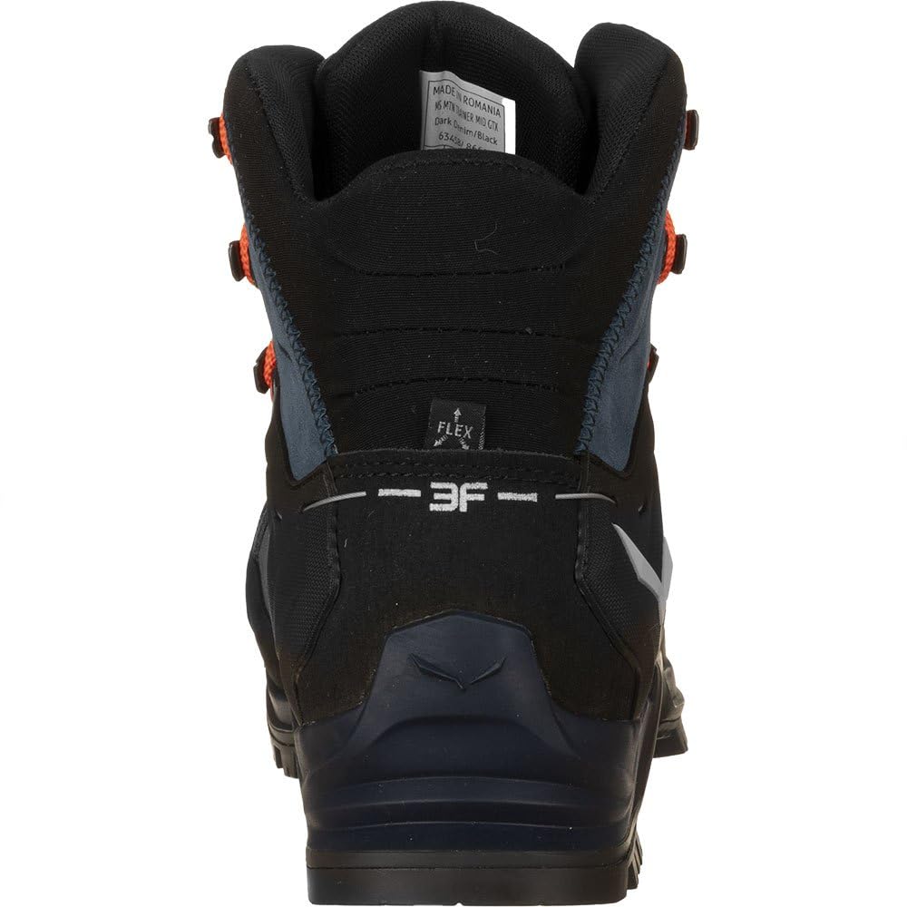 SALEWA MS MTN TRAINER MID GTX, Botas Hombre, Dark Denim Black, 43 EU
