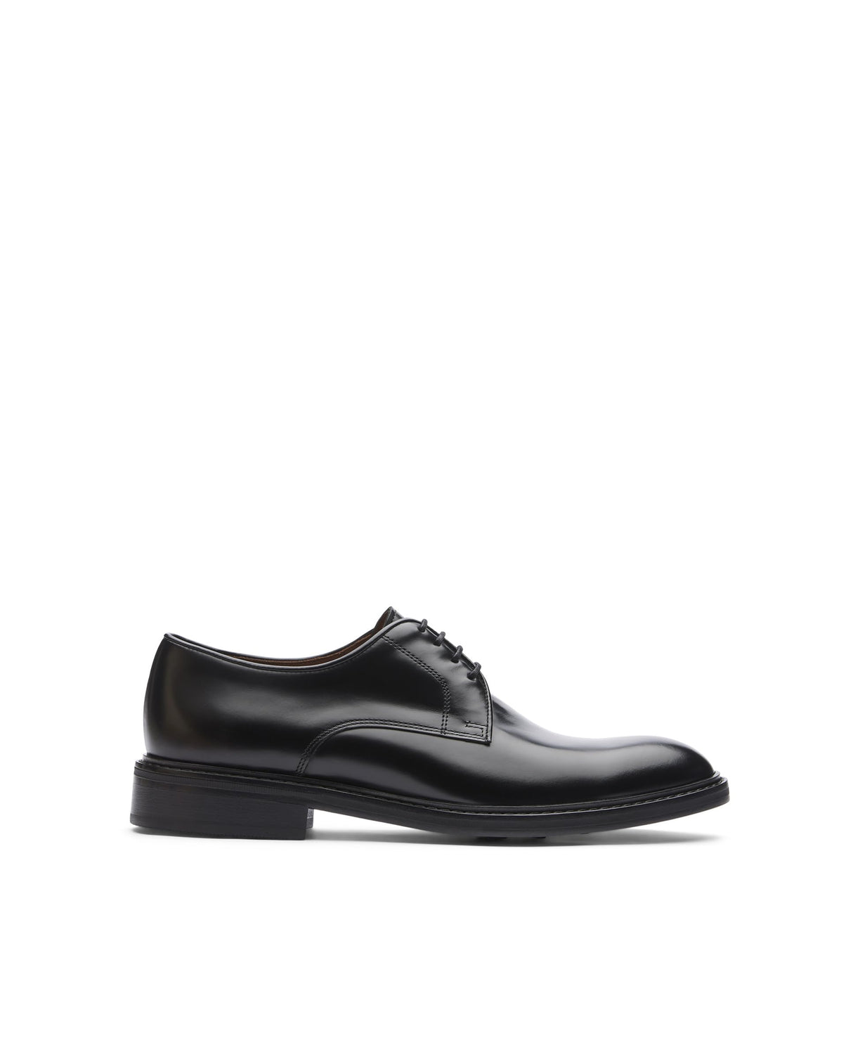 Lottusse L6710, Zapatos Derby con Cordones Hombre, Negro (Jocker P. Negro), 47 EU Ancho