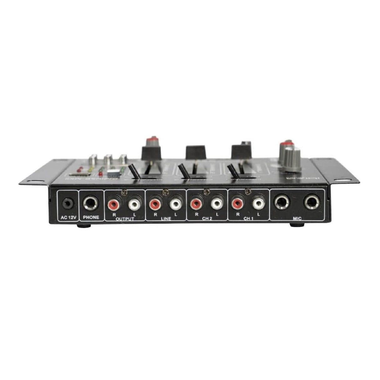 Ibiza - DJ21USB-MKII - Mezclador de 4 vías/7 canales con varias entradas - USB - Negro