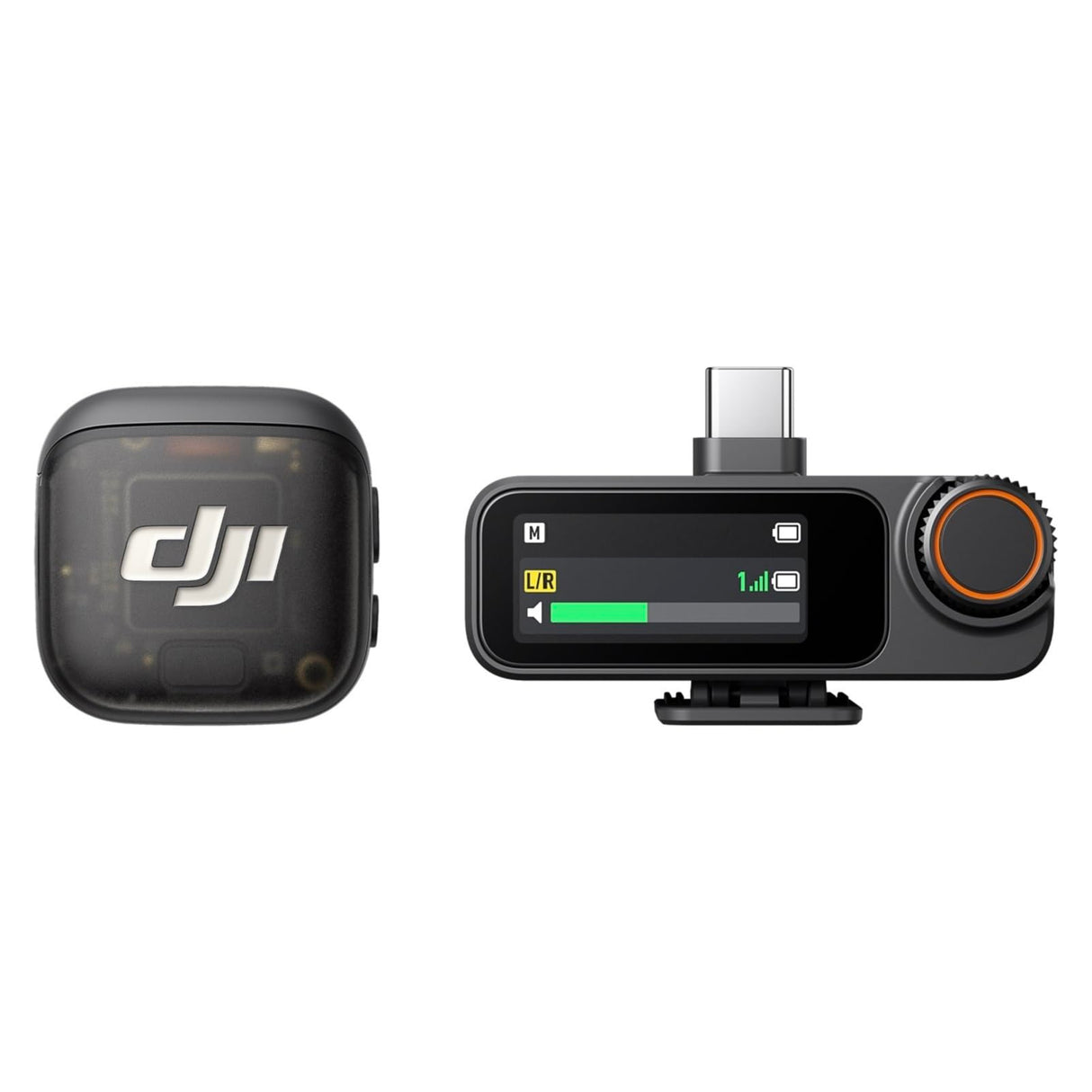 DJI Mic 3 (1 TX + 1 RX), micrófono lavalier inalámbrico para iPhone/cámara/Android, Ultraligero, Tiempo de Funcionamiento extendido y Carga rápida, transmisión hasta 400 m