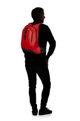 Samsonite Paradiver Light Mochila para ordenador portátil L+, 15,6", 48 cm, 24 l, rojo (Flame Red)