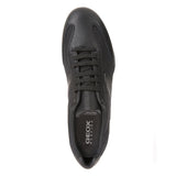 Geox U Wells A, Sneakers para Hombre, Negro (Black), 41 EU