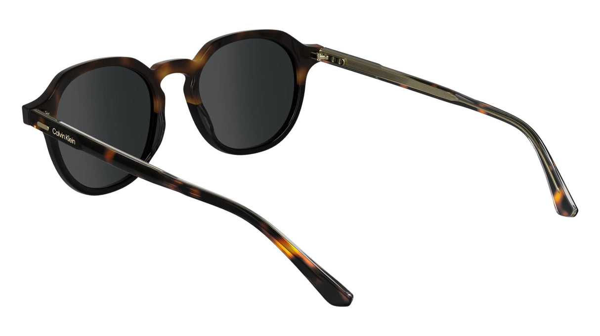 Calvin Klein Unisex Adult Sunglasses CK24538S - Havana/Black with Solid Grey Lens