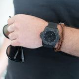 Luminox Navy Seal Series Reloj para Hombre Analógico de Cuarzo con Brazalete de Silicona XS.3501.BO.F