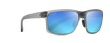 Maui Jim Pokowai Arch Gafas, Translucent Matte Grey, 58-16-140 Unisex Adulto